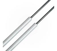 JAYWIS Amortiguador De Gas Para Maletero De Coche Para Lada Para Niva (2121) 1976-2016 450 Mm, Soportes De Elevación Para Portón Trasero Resorte de Gas Maletero(Plata)