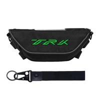 JAYWIS Bolsa para Manillar De Motocicleta para Benelli TRK702 TRK702X, Bolsa Impermeable para Guardar Herramientas De Reparación, Bolsa De Viaje.(Negro 5)