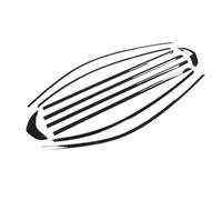 JAYWIS Burlete De Goma Para Ventanilla Lateral Coche Para Serie 3 G20 G28 330i 2019-2023 Decorativo Para Moldura Exterior En Negro Brillante Banda sellado exterior