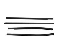 JAYWIS Burlete Ventanilla Lateral De Coche Para Ford Para Ranger 2012-2020 (4 Puertas) Bucles Para Puertas, Molduras Cristal, Cinturones Impermeables Banda sellado exterior