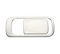 JAYWIS Cubierta Decorativa Para Manija De Guantera De Coche Para VW Para T-ROC Para Troc 2018-2022, Con Volante A La Izquierda, De Acero Inoxidable.