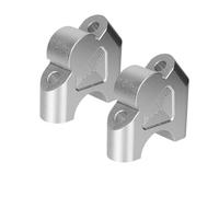 JAYWIS Elevador Manillar Elevadores Manillar Motocicleta para B&MW R1200GS R1250GS Adventure GS 1200 1250 R1250RS R1200R Abrazadera De Montaje De Elevador De Manillar Abrazadera Manillar(Plata)