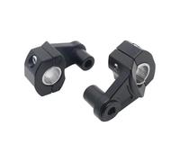 JAYWIS Elevador Manillar Kit De Abrazaderas para Elevador De Manillar De Motocicleta De Aluminio CNC Ajustable para B&MW GS 1150 GS 1100 F650GS Twin F650GS Dakar Abrazadera Manillar(Negro)