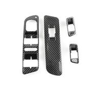 JAYWIS Embellecedor De Marco Para Interruptor De Elevalunas Y Reposabrazos De Puerta De Coche, LHD, Para VW Para Tiguan 2010-2017, Decoración Interior(2010-2012)