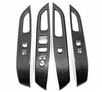 JAYWIS Embellecedor Decorativo Para Interruptor De Elevalunas De Coche, Botón De Control, Pegatina Interior Para VW Para T-ROC 2017-2023 LHD