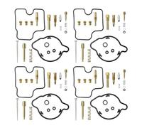 JAYWIS Kit De Reparación De Carburador para H&Onda CBR 600 F3, CBR600F3, CBR900RR (1995-1998) (4 Juegos De Juntas Y Piezas De Reconstrucción). Kit de reparación de carburador