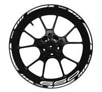 JAYWIS Moto Llantas Pegatinas Pegatinas para Llantas De Motocicleta De 17 Pulgadas para K&awasaki Z650 Z 650, Juego De Pegatinas para Llantas, Cinta De Rayas, Decoración Ruedas Calcomanías(Color 17)