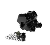 JAYWIS Móvil Soporte Elevadores De Manillar Motocicleta para B&MW R 1300 GS 2023 2024 2025. Extensión De Abrazadera para Elevador De Manillar. Adaptador(Negro)