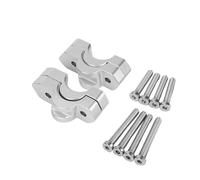 JAYWIS Móvil Soporte Elevadores De Manillar Motocicleta para B&MW R 1300 GS 2023 2024 2025. Extensión De Abrazadera para Elevador De Manillar. Adaptador(Plata 1)