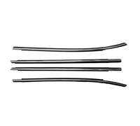 JAYWIS Sellador De Vidrios Para Ventanas Auto Para Hyundai Para Tucson IX35 2010-2015 822102S000 Bucles Laterales, Moldura Presión Lateral Banda sellado exterior(CROMO)