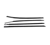 JAYWIS Sellador De Vidrios Para Ventanas Auto Para Hyundai Para Tucson IX35 2010-2015 822102S000 Bucles Laterales, Moldura Presión Lateral Banda sellado exterior(Negro)