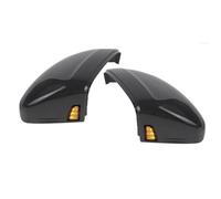 JAYWIS Tapa De La Carcasa Del Espejo Retrovisor Para VW Para Tiguan MK2 2018-2023, Protector Exterior Puerta Lateral Fundas Espejo Lateral(1 par negro)