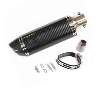 JAYWIS Tubo De Escape De Motocicleta para K&awasaki ZX-6R ZX6R ZX-10 ZX10 Z 900 1000 750 800 Z750 Z800 Z900 Z1000 Silenciador De Escape Tubo de Escape de Motocicleta(Carbón)