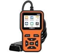 Jaywool V500 - Escáner OBD2 para vehículos - Herramienta de diagnóstico, lector de códigos de avería del motor, lector de código, comprobación de voltaje, diagnóstico completo del sistema, comprobador