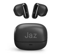 JAZ Orion - Auriculares semiin-Ear True inalámbricos estéreo, Ultra compactos, Funda de Carga, micrófono Integrado, Controles táctiles, para Smartphone, Tablet, portátil, 20 Horas, Negro