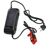 JAZGOT Cargador para transpaleta F4, 24V 5A. Modelo ESCH24V5A-G. Tensión de alimentación del rectificador: 185-240 V CA, 50-60 Hz 1,8 A.