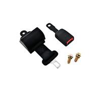 JAZGOT Cinturón de seguridad, longitud del cinturón: 113 cm. Incluye cierre de broche, abrazaderas y tornillos de montaje.