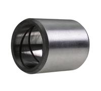 JAZGOT Manguito de acero 35x45x40 mm, contiene un canal de lubricación en espiral en el medio del manguito