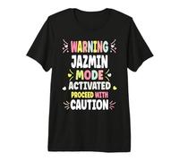 Jazmin Personalized Women's Gift Custom Jazmin Camiseta Premium