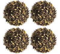 Jazmín Té Verde Chino - Imperial Grado Puro - Té De Hoja Suelta - De Fujian China 100g (Paquete de 4)