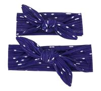 JazSwirl Diademas de mamá y me, diademas a juego para mujeres y bebés, diadema de spa Mommy and Me para el día de San Valentín, diadema orgánica para mamá y yo (azul, 1)