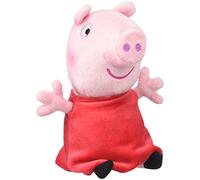 Jazwares 92661 - Peppa Pig - Peluche con Sonido, Peluche Suave de Aprox. 15 cm, Figura de Peluche para Dormir, Juguete de Peluche para Jugar, Original de Peppa Pig para niños a Partir de 18 Meses