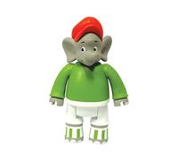 Jazwares Benjamin Blümchen Preescolar de Juguete para el Aprendizaje
