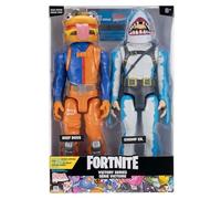 Jazwares Fortnite Duo Mode Victory Series - Figuras de acción articuladas con códigos (Beef Boss & Chomp Sr. 12 pulgadas, 30 cm, paquete doble)