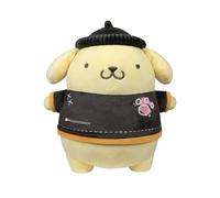 Jazwares Hello Kitty and Friends Series 2, Pompompurin - Peluche Punks de 8 pulgadas, exclusivo de Amazon, producto oficial de Sanrio a partir de 6 años