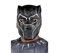 Jazwares Marvel Black Panther Adult Half Mask Standard
