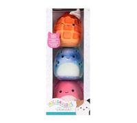 Jazwares Micromallows SQMM0158 - Pack de 3 minimallows súper Suaves, 6,5 cm (Auggie, Weaver, Zinc)