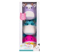 Jazwares Micromallows SQMM0191 - Juego de 3 minimallows súper Suaves de 6,5 cm (Tia, Mariska, Louden)
