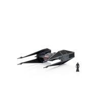 Star Wars Micro Galaxy Squadron TIE Silenciador - Vehículo de 5 pulgadas con accesorio de microfigura de 1 pulgada
