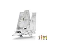 Jazwares Star Wars Micro Galaxy Squadron Tydirium Shuttle - Vehículo de 17,8 cm con decoración única y cuatro accesorios de microfiguras de 2,5 cm