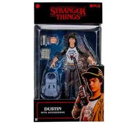 Jazwares Stranger Things - Figura Coleccionable de Dustin Henderson de Stranger Things al revés: Figura de 15 cm Muy Detallada con Ropa Suave y Accesorios únicos.