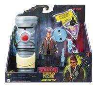 Jazwares Stranger Things: Tales from '85 HIC - Linterna de trabajo con disco de película y figura de Will Byers de 4 pulgadas con accesorios ocultos UV Deco Plus