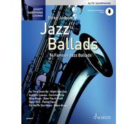 Jazz Ballads: 16 Famous Jazz Ballads. alto saxophone.