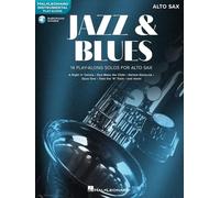 Jazz & Blues: Play-Along Solos for Alto Sax [With]