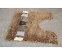 Jazz Cachemir Alfombra de Wc Con Corte 55x55cm.Florhöhe Con Hoch-Tief-Effekt