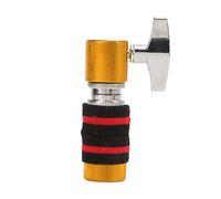 Jazz Drum Clutch, Metálico, Resistente al Óxido y al Desgaste, Fácil de Instalar - Acabado Fino, Alta Durabilidad, Ideal para Bateristas y Uso Profesional (Amarilla)