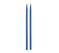 Jazz Drum Sticks Maple Wood Practice Dugares con un agarre cómodo para adultos Kids Beginners 5A Tamaño de 16 pulgadas Par de pares (Azul) (Azul oscuro)