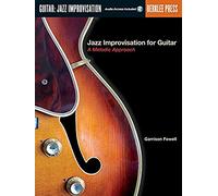 Jazz Improvisation for Guitar - A Melodic Approach Book/Online Audio
