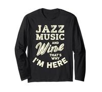 Jazz Music and Wine Lover I Love Jazz Fest Festival de Jazz Manga Larga