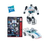 (Jazz) Original Hasbro Transformers Studio Series 86 Autobot Jazz Deluex Class Modelo de coche Robot