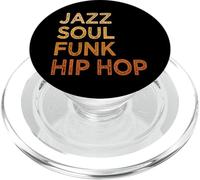 Jazz Soul Funk Hip Hop Orgullo afroamericano Amante de la música PopSockets PopGrip para MagSafe
