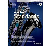 Jazz Standards: 14 Most Beautiful Jazz Songs. alto saxophone.