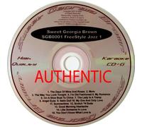 Jazz Standards - SWEET GEORGIA BROWN/ SGB001 (Karaoke CD&G) (US Import)
