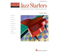 Jazz starters piano: Elementary Level Composer Showcase (Hal Leonard Student Piano Library (Songbooks))