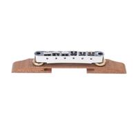 Jazzes-sillines Para Guitarra Puente Para Bajo Sillines De Rodillos Madera Puente Guitarra Eléctrica Madera 6 Cuerdas