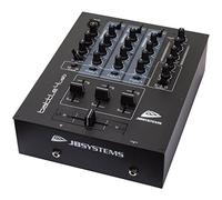 JB Systems battle4.de USB de 4.canales DJ Mixer con 9.entradas repartida en 4.canales (3.de línea, 2.Phono, 2.USB y 2.entradas de micrófono) (BATTLE4-USB)